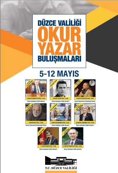 Düzce Valiliği Okur Yazar Buluşmaları